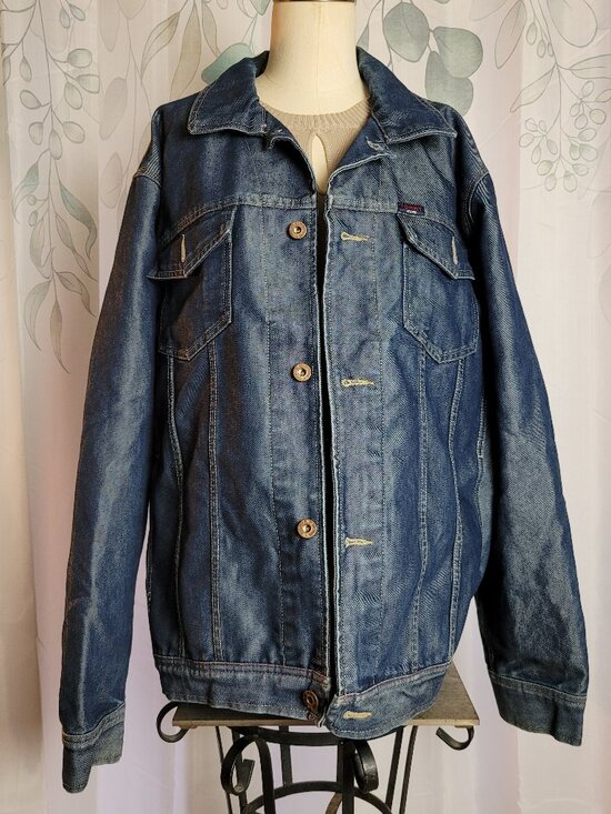 Vintage Tommy Jeans Denim Jacket XL - Picture 1 of 16